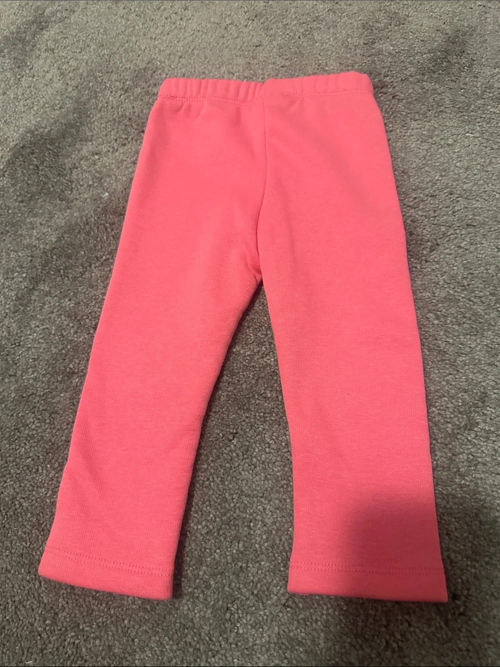 Old Navy Coral Pink Heart Knee Patch Leggings